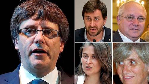 زعيم كتالونيا المقال و4 من وزرائه يسلمون أنفسهم للشرطة البلجيكية