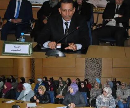 عمالة جرسيف تحتفل بعيد المرأة والذي غابت عنه المرأة الكادحة