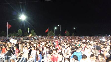 مهرجان افران الدولي  يستقطب الالاف من المتفرجين
