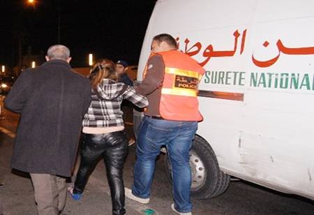 الرباط .. السكر العلني والسياقة تحت تأثيره يتسببان في  توقيف 5 أشخاص بينهم شرطي و فتاتان