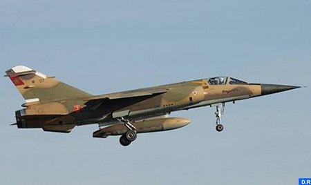 تحطم طائرة من طراز “ميراج إف 1”  للقوات الملكية الجوية، ونجاة طاقمها