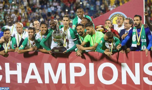 كأس السوبر الإفريقي…الرجاء يفوز على الترجي التونسي ب2-1 ويحرز اللقب