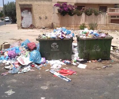أسفي.. تقاعس شركة النظافة عن جمع القمامة يُسائل المجلس الجماعي