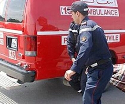 اليوسفية.. مصرع شاب وإصابة 5 آخرين في حادثة انقلاب شاحنة صغيرة