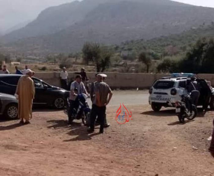 أزيلال.. بعد مقتل شخصين بسبب الكنز ، درك أفورار يوقف قاصر و خمسيني يحفران بمقبرة