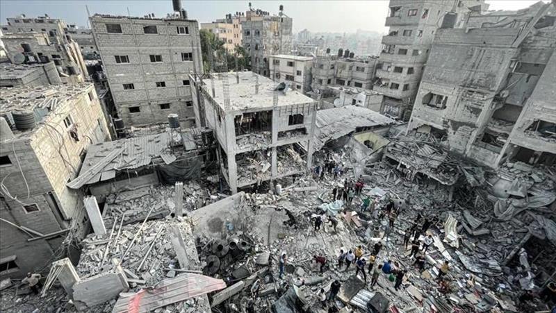 شهود للأناضول: جثث متحللة لفلسطينيين قتلوا بالقصف غرب مدينة غزة