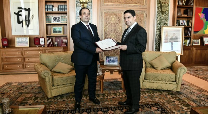 مبعوث رئيس المجلس الرئاسي الليبي يعرب عن شكر بلاده للملك على دعمه الثابت للقضية الليبية