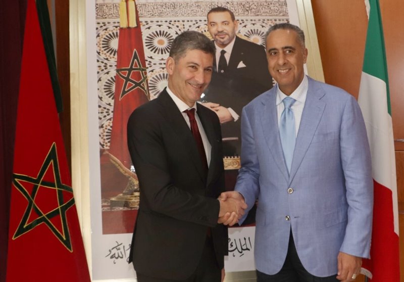 حموشي يستقبل مدير عام الشرطة الإيطالية و استعرضا مجموعة من القضايا الأمنية
