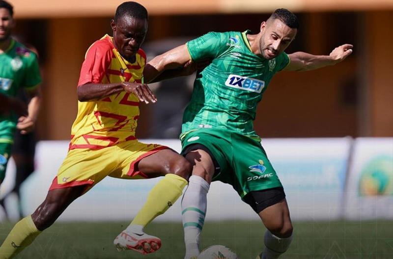 الرجاء الرياضي يفوز على مضيفه الحرس الوطني من النيجر (1-2)