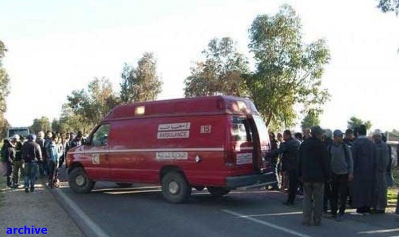سطات.. مصــرع شخصين في حادثة سير مروعة بجماعة بني خلوك ضواحي البروج