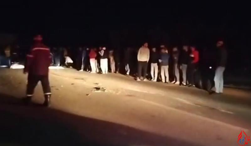 سطات .. مصرع شخص في تصادم مباشر بين شاحنة ودراجة نارية