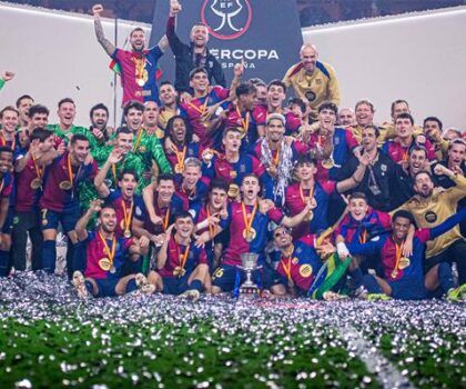 الكأس السوبر الإسبانية.. برشلونة المنقوص يحرز اللقب باكتساحه ريال مدريد 5-2