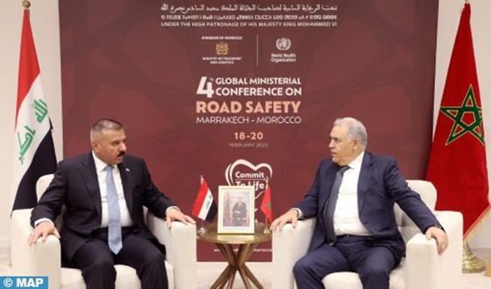 مباحثات بين لفتيت ونظيره العراقي حول سبل تعزيز التعاون الثنائي