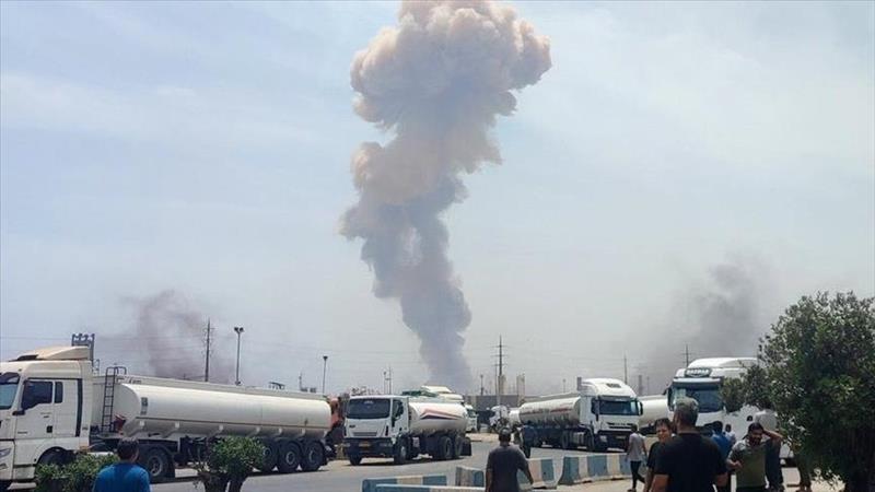 انفجار ضخم في ميناء بجنوب إيران يسفر عن خمسة قتلى و أكثر من 700 جريح