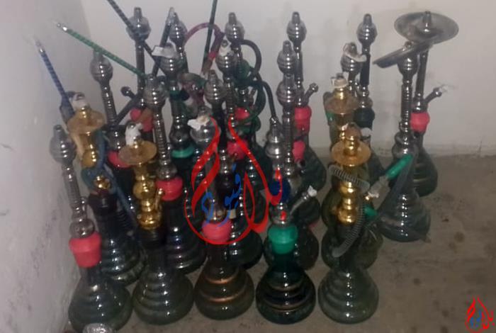 الجديدة.. عناصر درك سيدي بوزيد داهمت مقهى م ج و حجزت 22 نرجيلة الشيشة