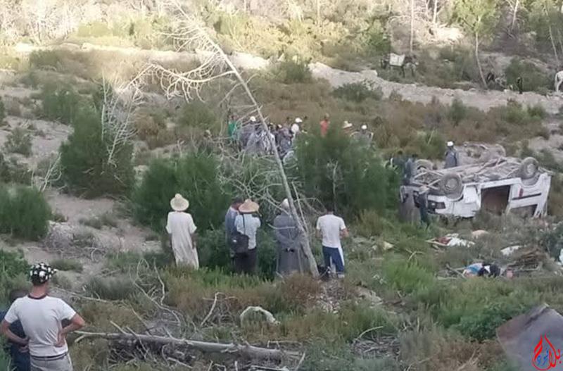 مصرع شخص وإصابة ثلاثة آخرين في حادثة سير بدوار إزلافن إقليم جرسيف