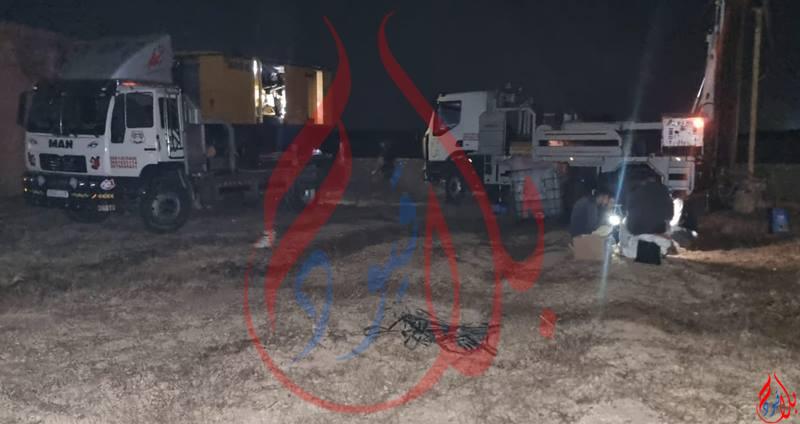 الجديدة/ أولاد افرج.. عناصر الدرك أقفت شاحنتين لحفر الآبار بدون ترخيص