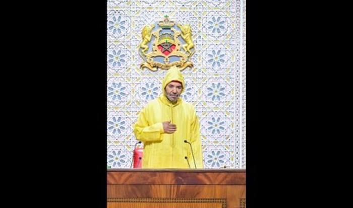 كلمة الملك بمناسبة افتتاح الدورة الاولى من السنة التشريعية الخامسة