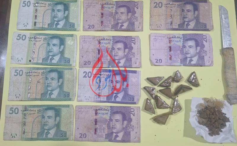 سيدي بنور.. درك العونات ألقى القبض على شخص متلبس بحيازة وترويج المخدرات وسط المركز