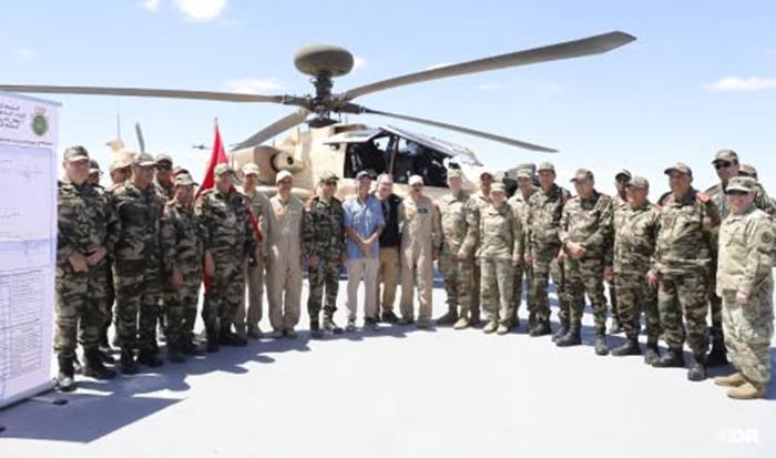 حفل تسلم الدفعة الثانية من مروحيات قتالية من طراز أباتشي AH-64E