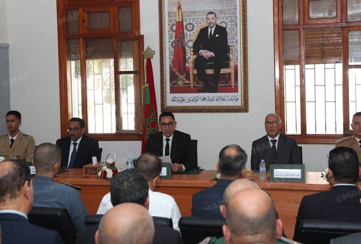 تنصيب رجال سلطة جدد بالواليدية إقليم سيدي بنور