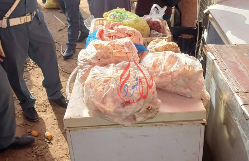 الجديدة.. ضبط لحوم فاسدة معروضة للبيع بموسم مولاي عبد الله