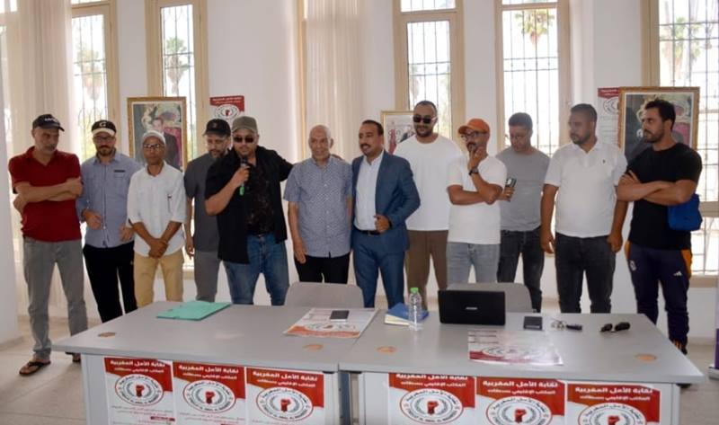 سطات.. نقابة الأمل المغربية تعزز صفوفها بتأسيس مكتب خاص بقطاع سيارة الأجرة الصنف الثاني