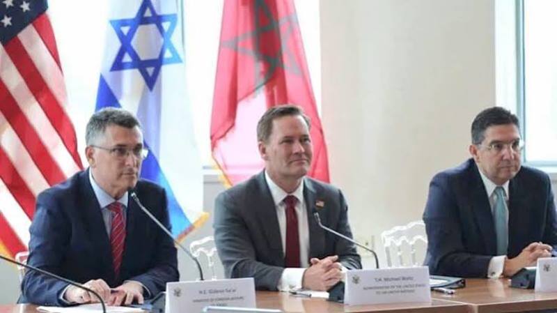 إسرائيل تعلن الاتفاق مع المغرب على رفع التمثيل الدبلوماسي الى مستوى السفارة