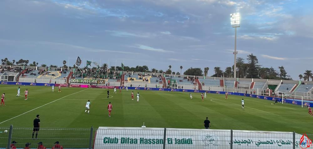 الدفاع الجديدي يفتتح موسمه الكروي بخسارة كبيرة بميدانه 6/2